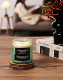 M&SENSE Sandalwood Jasmine Scented Candle, 11.6oz 70 Hours Burn Time Clean Non Toxic Natural Soy Wax Candle 2 Cotton Wick Home Decor for Mothers Day & Bathroom Bedroom by CozyNest Decor