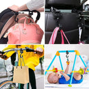 Stroller Hooks, Babyfond 2 Pack of Multifunctional Hooks, 360-degree Rotating Firm Non-Slip Stroller Hook for Buggy, Baby Carrier, Bike Bicycle, Car Headrest by TinyTreasures Baby Boutique
