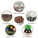 Leca Expanded Clay Pebbles 5LBS Grow Media for Indoor Plants Hydroponic Growing Gardening System Supplies … by GreenHaven Gardens