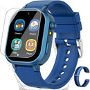 Waterproof Smart Watch for Kids Boys Ages 5-12 with 39 Games, HD Camera, Video, Music, Habit Tracking, Alarm, Pedometer, Kids Smart Watch Chrismars Birthday Gift for Boys Age 5 6 7 8(Blue) by TinyTreasures Baby Boutique