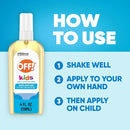 OFF! Kids Insect Repellent Spray, 100% Plant Based Oils, Safe for Use On Babies, Toddlers and Kids, 4 oz by TinyTreasures Baby Boutique