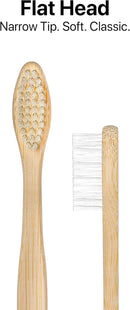 Sea Turtle Plant-Based Bristles, Bamboo Toothbrushes, Soft Natural Toothbrush for Adults (4 Pack) by TinyTreasures Baby Boutique