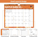 Calendar 2025-2027 22 Monthly Wall Calendar Runs from September 2025 until June 2027 Spiral Binding Hanging 11.5" x 14.7" Thick Paper with Julian Dates and Block for School Office（Festive) by TinyTreasures Baby Boutique