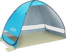 G4Free Large Pop up Beach Tent for 3-4 Person, UPF 50+ Automatic Sun Shelter Canopy Portable Outdoor Cabana Sun Umbrella by TinyTreasures Baby Boutique