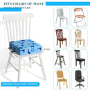 Toddler Booster Seat for Dining Table, Stronger Support Booster Seat for Table Washable 2 Safer Straps Non-Slip Bottom Portable for Kids Baby Increasing Cushion for Travel Home by TinyTreasures Baby Boutique