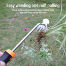 Weed Removal Tool, 2025 New Garden Weeding Tools Manganese Steel Hand Weeder Tool with Handle, 4 Teethes Dual Purpose Manual Weeders Tool Weed Pulling Tool for Garden (Rubber Handle) by GreenHaven Gardens