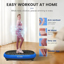 EILISON FitMax 3D XL Vibration Plate Exercise Machine - Whole Body Workout Vibration Platform w/Loop Bands - Lymphatic Drainage Machine for Weight Loss, Shaping, Wellness, Recovery by CozyNest Decor