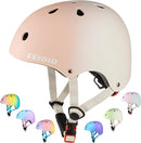Kids Bike Helmet,Toddler Skateboard Helmets for Ages 2-3-5-8-14 Years Boys Girls，Adjustable Multi-Sport Bicycle Skateboarding Football Roller Skating Scooter Rollerblade Balance Bike Helmet by TinyTreasures Baby Boutique