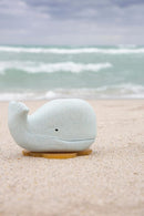 HEVEA Squeeze'n'Splash Whale Bath Toy - Bath Toy for Babies and Toddlers - 100% Natural Rubber, Plant Based, Plastic-Free, BPA-Free by TinyTreasures Baby Boutique
