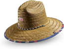 Straw Hat for Men & Women | Lifeguard Hat, Beach Hat & Sun Hat | UPF 50+ Wide Brim for Sun Protection | One Size | Hemlock