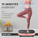 EILISON Glory Vibration Plate Exercise Machine - Whole Body Workout Vibration Fitness Platform Equipment for Home & Travel Workout, Weight Loss, Toning & Wellness by CozyNest Decor