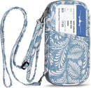 jiemei RFID Family Passport Wallet Holder Waterproof, Travel Document Organizer Credit Card Clutch Bag for Men Women (RFID Leaf) by TinyTreasures Baby Boutique