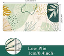 Lahome Washable Hallway Runner Rug - 2x4 Rugs for Bedroom Non-Slip Low-Pile Soft Bath Runner Rug Laundry Room Area Rug Botanical Print Throw Green Kitchen Mat Carpet Runner for Entrance Living Room by TinyTreasures Baby Boutique