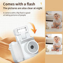 Mini Action Camera 1080P with 32GB Card, White, Compact and Portable, Perfect for Carrying Around, Long Battery Life, High-Definition Display by TinyTreasures Baby Boutique