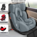 Car Seat Protector,Auto Car Seat Protectors Baby Carseat Waterproof & Durable 600D Fabric for Child Baby Car Seat Mat Vehicle Pet Cover 2 Storage Pockets (2 Pack) by TinyTreasures Baby Boutique