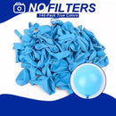 140pcs Light Blue Round Balloons Different Sizes 18 12 10 5 Inch Latex Balloons for Arch Decoration Party Balloon Kit for Graduation Birthday Party Wedding Balloon Baby Shower Decoration by TinyTreasures Baby Boutique