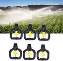 Pwshymi Garden Irrigation Misting Nozzles, 12PCS Plastic Spray Nozzle, Rotating Irrigation Sprinklers Atomizing Rotating Irrigation Spray Nozzles with G1/2 Male Thread for Garden Yard Lawn by GreenHaven Gardens