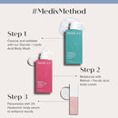 Medix 5.5 Anti Aging Skin Care 3PC Set | Retinol Body Cream + Exfoliating AHA Glycolic Acid Foaming Face Wash & Body Wash + Hyaluronic Acid Serum Booster, Cleanse + Treat + Hydrate Skincare Set, 3PC by TinyTreasures Baby Boutique