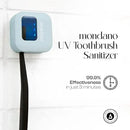 Mondano UV-C Toothbrush Sanitizer and Holder, Toothbrush Case - Manual/Electric Toothbrush Cover for Any Toothbrush Head - Rechargeable Toothbrush Travel Case, Tooth Brush Cover Cap for Home by CozyNest Decor