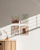 HAUS AND HUES 9x12 White Metal Picture Frames - Features Premium Aluminum, Vertical & Horizontal Hang, Shatterproof Plexiglass - Perfect for Home, Room, Office (9x12 in, White, Set of 4) by CozyNest Decor