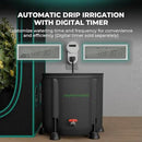 MARS HYDRO 2025 New Auto Drip Irrigation Kits with 13 Gallon Foldable Bucket, 24W Upgraded Water Pump, 8 Drip Emitters, Garden Watering System for Grow Tent Indoor, Lawn, Greenhouse, Yard by GreenHaven Gardens