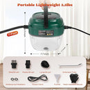 Moongiantgo Handheld Steam Cleaner 2500W High Pressure 1.5L Steamer for Cleaning, Portable Steam Cleaner for Home Kitchen Bathroom, Steam Cleaner for Car Detailing Grout Tile (Army Green) by TinyTreasures Baby Boutique