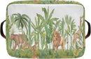 Animal Rectangular Storage Basket Organizer Bin Shelf Baskets For Home Office Dorm Lions Tigers Bears Giraffes Forests by GreenHaven Gardens