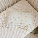 BuLuTu Cute Toddler Pillow Cases Cotton Muslin Toddler Pillowcase 1 PC, Ultra Soft Small Pillowcase Fits Toddler Pillow Sized 12"x16"/13"x18"/14"x19", Enveloped Closure Kids Girls Boys Pillowcases by TinyTreasures Baby Boutique