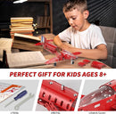 Lucky Doug STEM Building Projects Model Airplane Set - Building Toys for Kids Ages 8-12, Assembly Science Kit for Boys 7 8 9 10 11 Years Old by TinyTreasures Baby Boutique