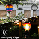 2 Pcs Hot Air Balloon Solar Lantern, Unique Solar Hot Air Balloon with Flame, Hanging Outdoor Lanterns Waterproof Decor for Patio, Garden, Porch by GreenHaven Gardens