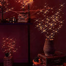 LITBLOOM Halloween Tree Branch Lights 32IN 100 Orange LED with Timer, Lighted Black Twig Branches with Fairy Lights for Halloween Decoration Indoor Outdoor by CozyNest Decor