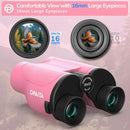 Compact Binoculars for Adults High Powered - OPAITA 20x32 Small Binoculars for Adults Kids with Low Light Vision for Hunting Cruise Ship Travel Concert Hiking Pink by TinyTreasures Baby Boutique