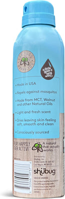 [2 Count] - Mosquito Repellent Spray - Plant Based Active Insect Protection, DEET-Free, Long-Lasting 10-12 Hour Protection - 6oz by TinyTreasures Baby Boutique