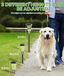 Bright Solar Pathway Lights Outdoor 8 Pack, 2-in-1 Warm&Cool Solar Lights Outdoor, Pathway Landscape Lighting Waterproof IP65, Auto On/Off Outdoor Light for Lawn Patio Walkway Garden Landscape by GreenHaven Gardens