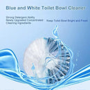 KIISIISO Toilet Bowl Cleaner Tablets, 12 PACK Commercial Household Bathroom Cleaners, Automatic Toilet Tank Cleaners Deodorizers(Blue and White) by CozyNest Decor