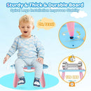 Kikidex Toddlers Toys Age 1-3, Magnetic Drawing Board, Toddler Girl Toys for 1-2 Year Old, Doodle Board Pad Learning and Educational Toys for 1 2 3 Year Old Baby Kids Birthday Gift (Mint Blue) by TinyTreasures Baby Boutique