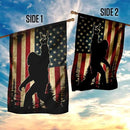 FLAGWIX American Flags, Sasquatch Bigfoot American Flag - 4th of July, Independence Day Decorations for Home, House Flag (29.5" x 39.5") - USA Flags Premium Polyester, Decorative Indoor Outdoor Flag by GreenHaven Gardens