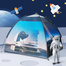 Magnetic Kids Play Tent - 61'x61'x45' Imaginative Popup Dome Playhouse for Kids Indoor/Outdoor Fun - Observatory Space Theme by TinyTreasures Baby Boutique