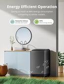 COMFEE’ 1.6 Cu.ft Portable Washing Machine, 11lbs Capacity Fully Automatic Compact Washer with Wheels, 6 Wash Programs Laundry Drain Pump, Ideal for Apartments, RV, Camping, Magnetic Gray by CozyNest Decor