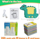 MAYAPHILOS Spanish and English Bilingual Talking Flash Cards with 510 Sight Words, Learning Toys for Toddlers Autism Learning Materials Montessori Toys for Toddlers by TinyTreasures Baby Boutique