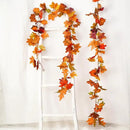 Lvydec 6 Pack Fall Maple Garland - 5.9ft/Strand Artificial Fall Foliage Garland Realistic Maple Leaves Autumn Decor for Home Wedding Halloween Thanksgiving Party by CozyNest Decor