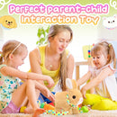 Tagitary Plush Toys Bunny Electronic Toy with Sounds,Wiggling Ears,Hopping,Twitching Mouth and Nose, Interactive Rabbit Toy for Kids with Leash,Easter Birthday Gift for Toddlers Kids by TinyTreasures Baby Boutique