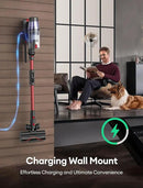 Ultenic Cordless Vacuum Cleaner, 550W/50Kpa, 60Mins Runtime, 180°Bendable Wand, Anti-Tangle Brush, Stick Vacuum Cordless with Charging Dock, Handheld Vacuum for Pet Hair/Carpet/Floor/Car, U16 Flex by CozyNest Decor