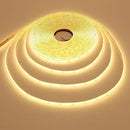 15M/49.2ft 24V COB LED Strip Light Waterproof IP65 Warm White 3000K Uniform Glow 5760LEDs CRI 93+ Flexible LED Tape Lights for DIY Cabinet Bedroom Kitchen Home Decor(No Power Supply) by GreenHaven Gardens