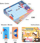 Logical Puzzle,Sequence Matching Game,with Game Cards（30 Scenes）,Classic Path Planning Game,STEM Educational Toys,Family Game,Logic Labyrinth Games for Adults and Kids(2 Puzzles). by TinyTreasures Baby Boutique