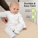 KeaBabies 2-Pack Organic Crib Sheets for Boys, Girls - 52x28 Fitted Crib Mattress Sheet Neutral, Breathable Jersey Cotton Cover for Baby Bed, Toddler Mattress, Soft & Cute Prints (Rust) by TinyTreasures Baby Boutique