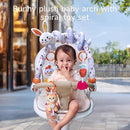 TUMAMA 2 in 1 Spiral Car Seat Toys for Babies 6-12 Months, Arch Stroller Toys for Infant 0-12 Months Hanging Toys with Clip Bouncer Bassinet Activity Toy by TinyTreasures Baby Boutique