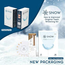 Snow Teeth Whitening Kit - Snow Teeth Whitening Serum and LED Mouthpiece Whitener, Formulated with Hydroxyapatite, Good for 6 Months - Wired Kit with 3 Wands by CozyNest Decor