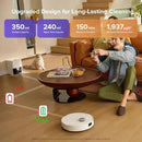 roborock Q10 S5+ Robot Vacuum and Mop with Self-Emptying, 10,000Pa Suction, Upgraded from Q8 max+, Obstacle Avoidance, Sonic Mopping, Dual Anti-Tangle Design, Auto Mop Lifting, Ideal for Pet Hair by CozyNest Decor
