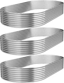 3 Pack 6x3FT Galvanized Raised Garden Bed Outdoor,Metal Garden Bed for Vegetables,Steel Raised Beds for Gardening,Above Ground Garden Box for Flower-QIA by GreenHaven Gardens